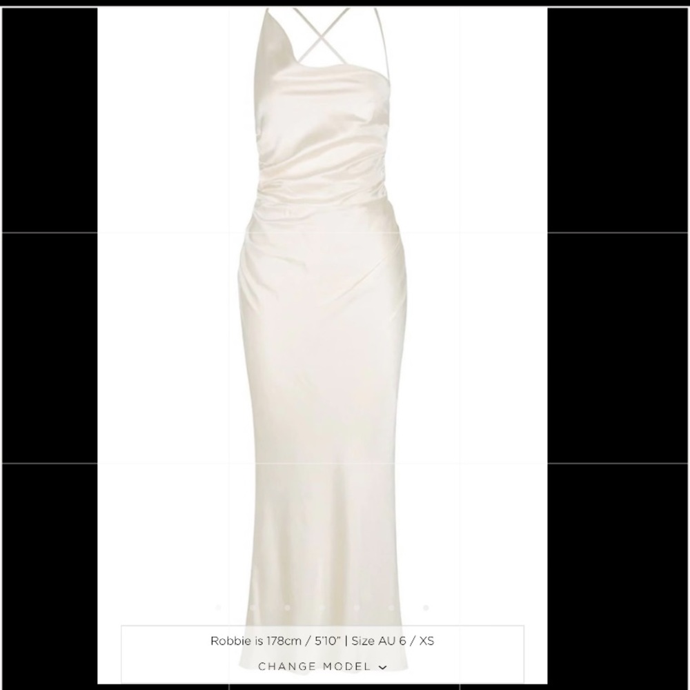 Shona Joy Romantic silky wedding gown